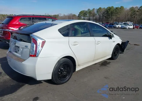 2012 Toyota Prius Three из США, поврежденный, VIN JTDKN3DU2C5489758